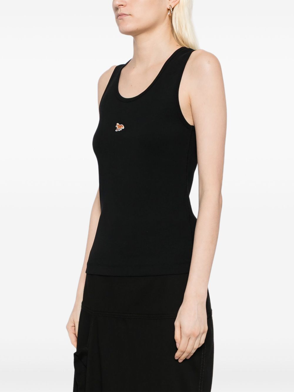 Maison Kitsuné MAISON KITSUNE' Top Black Maison Kitsuné