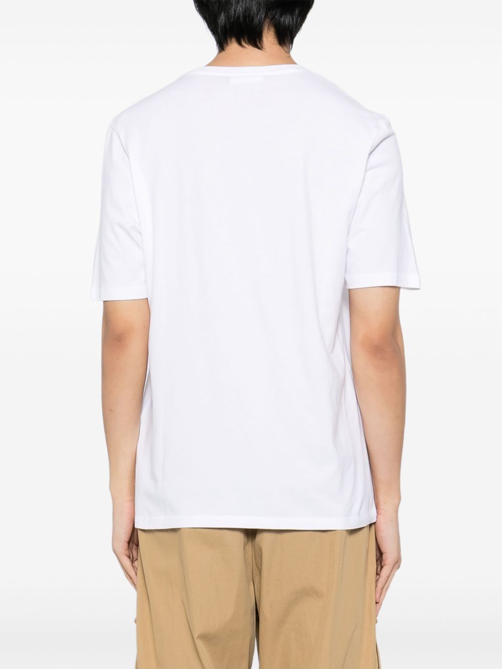 Maison Kitsuné T-shirt with application Maison Kitsuné 
