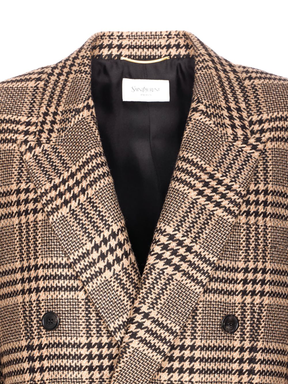 Saint Laurent Double-breasted check blazer Saint Laurent 