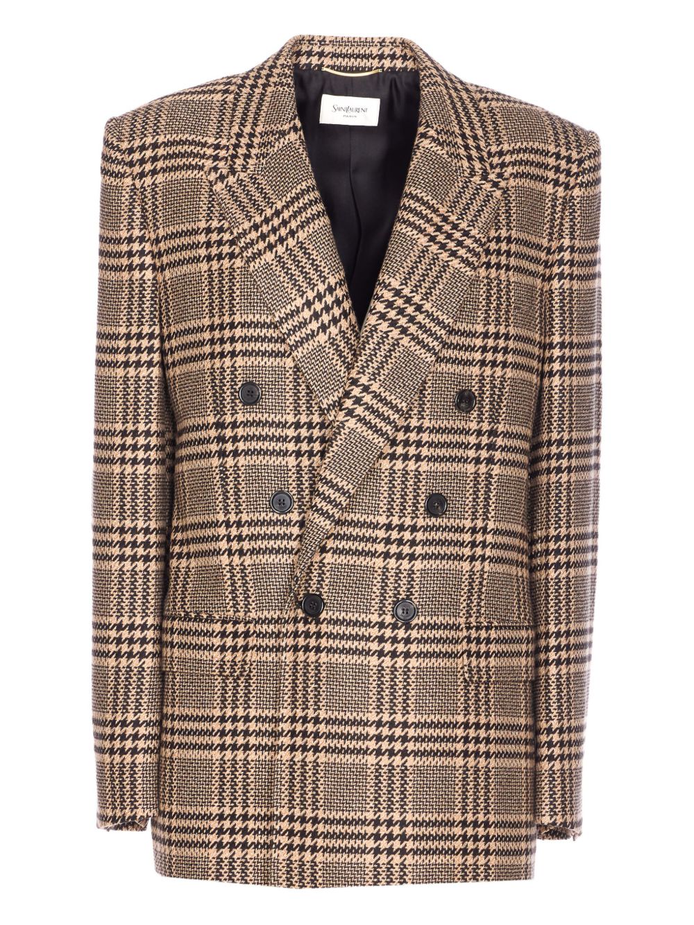 Saint Laurent Double-breasted check blazer Saint Laurent 