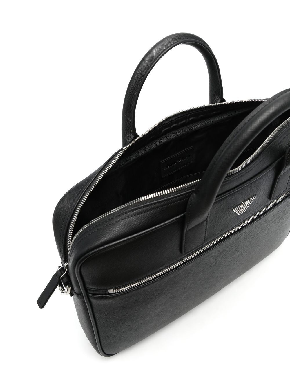 Emporio Armani Logo-plaque laptop case Emporio Armani