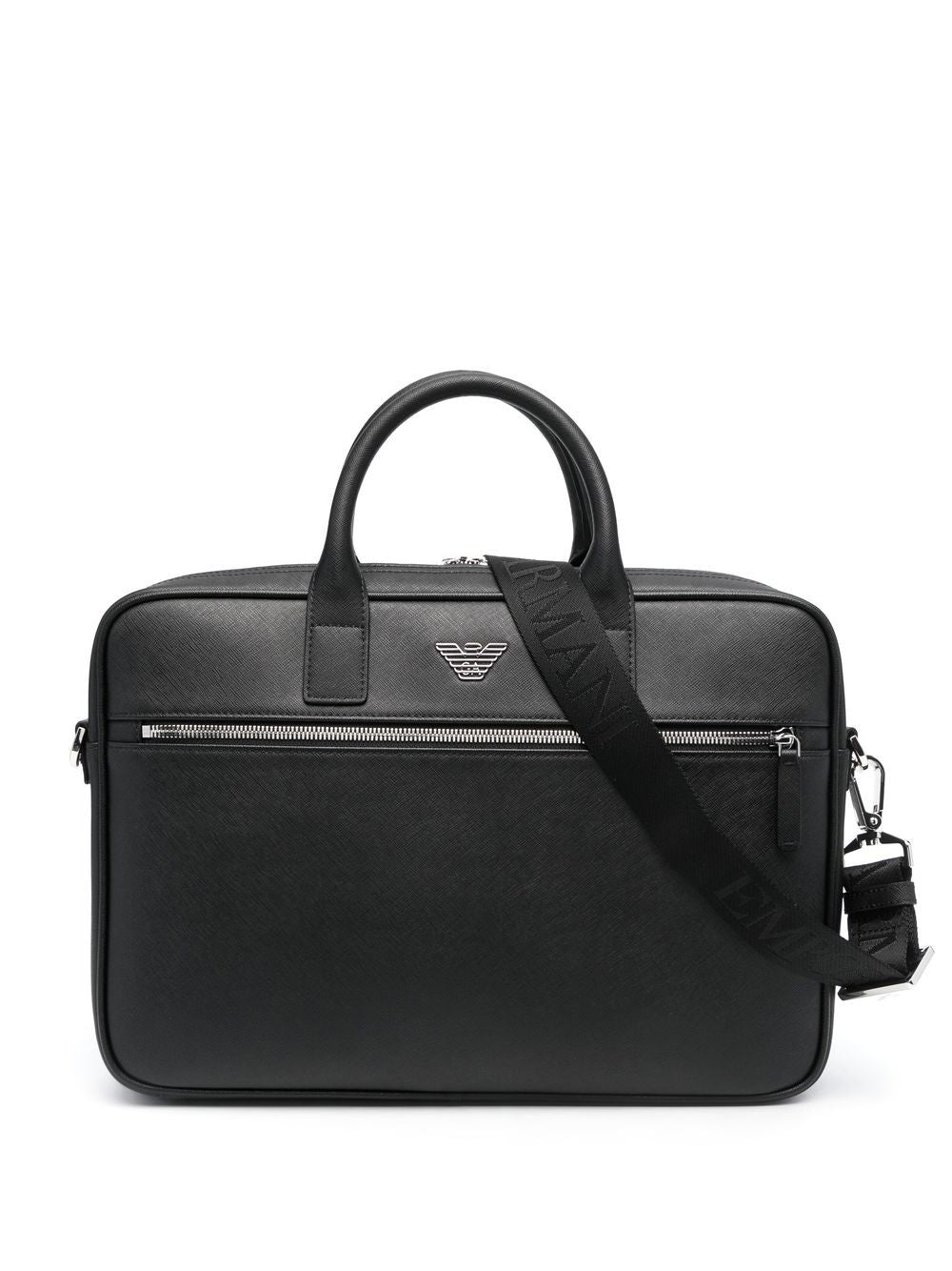 Emporio Armani Logo-plaque laptop case Emporio Armani