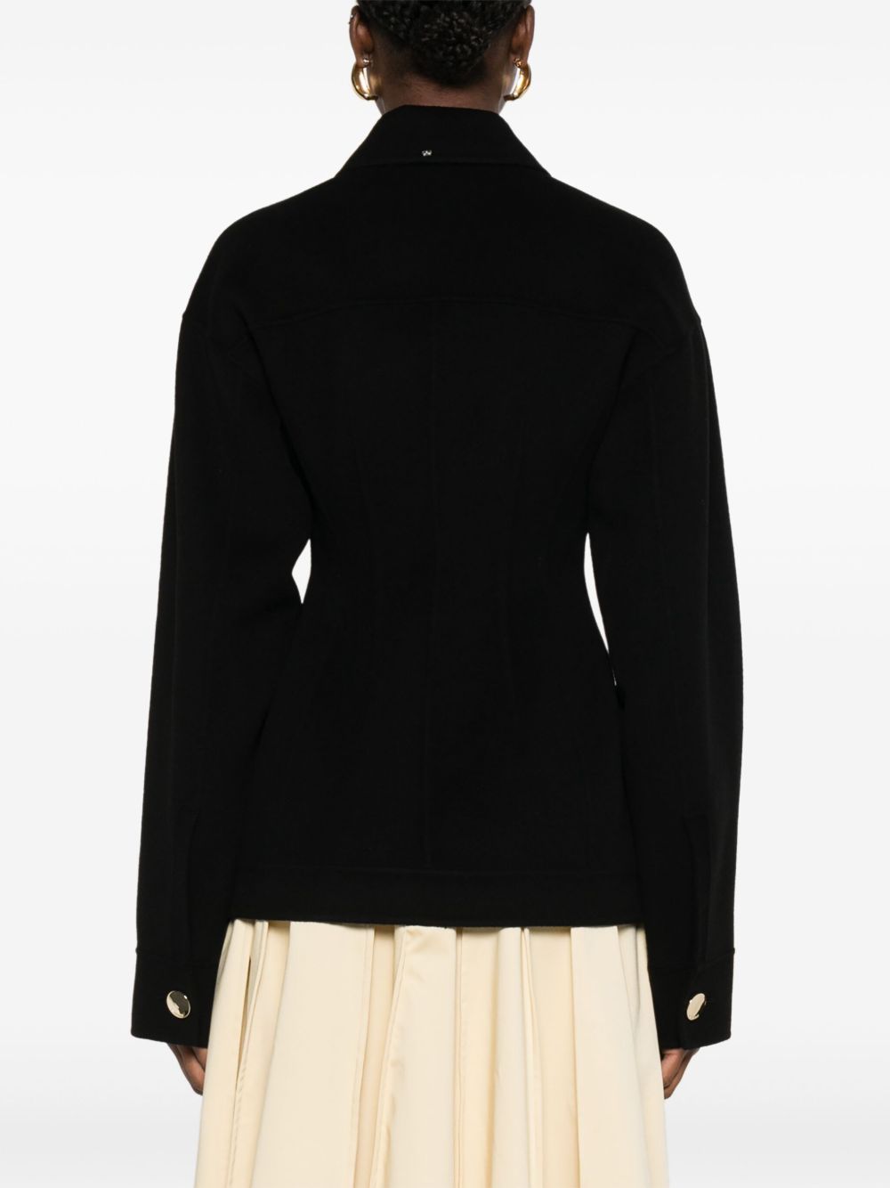 SPORTMAX PRE Coats Black SPORTMAX PRE 