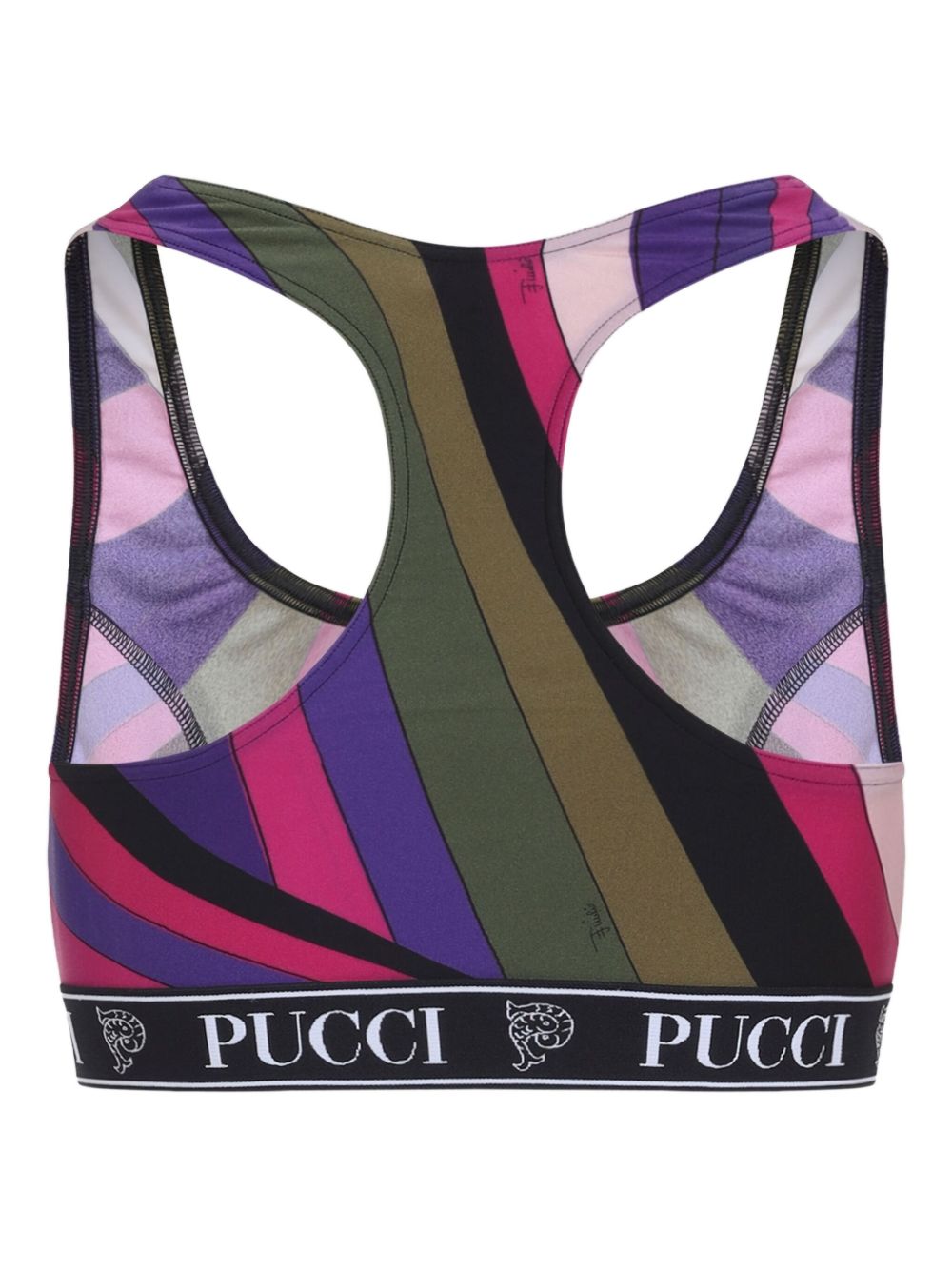 Pucci Racer-back sports bra Pucci 