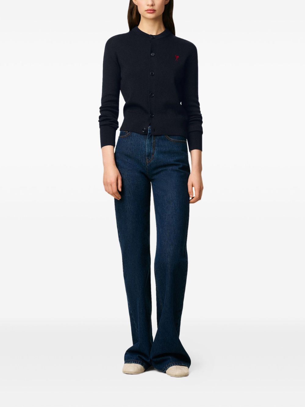 Ami Paris Sweaters Blue Ami Paris 