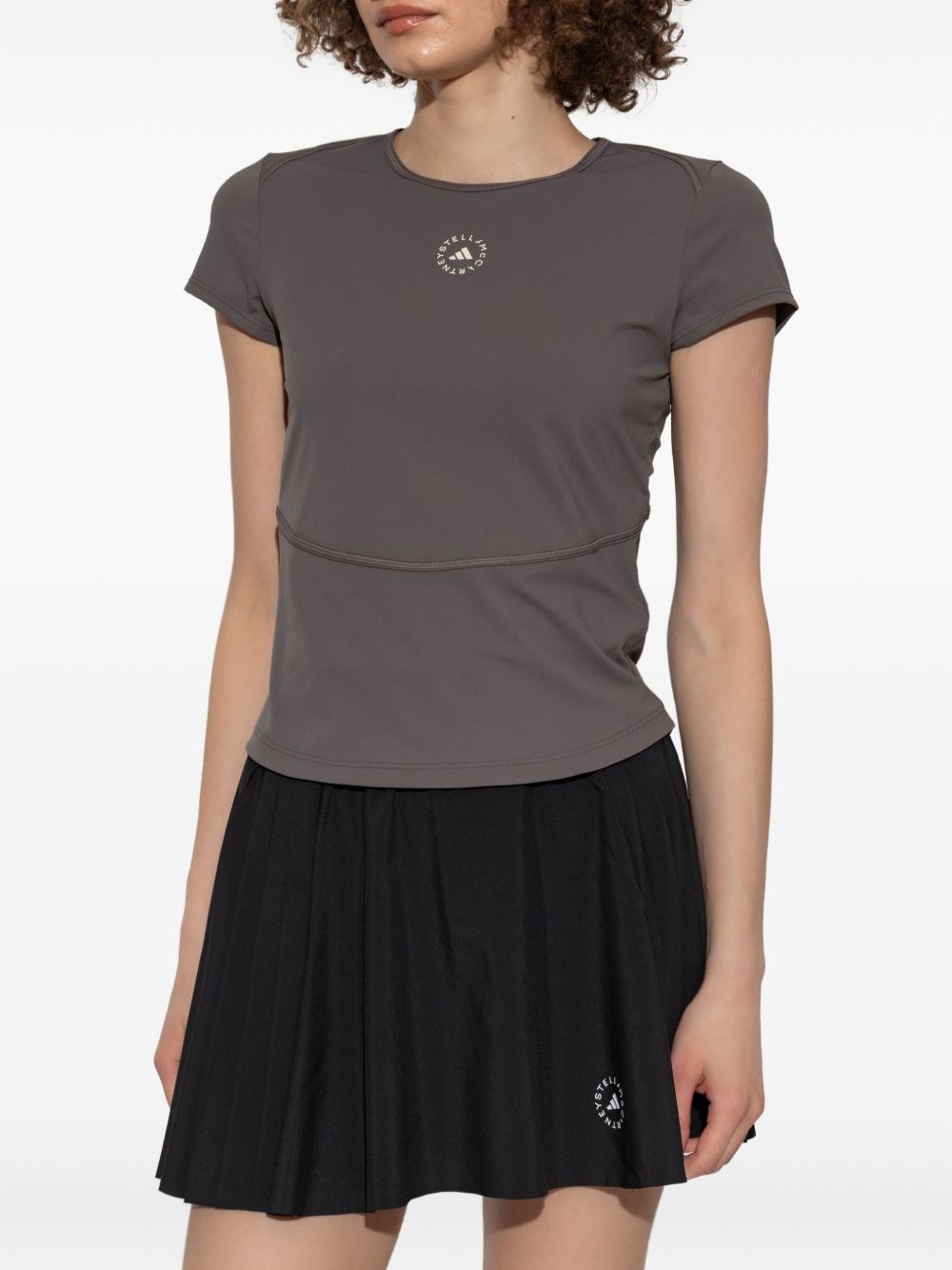 Adidas By Stella McCartney T-shirts and Polos Brown Adidas By Stella McCartney