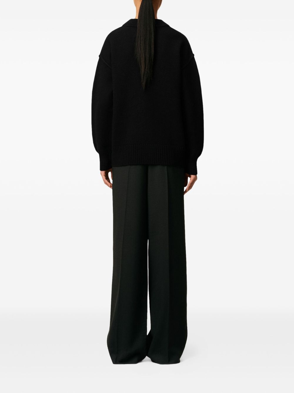 Ami Paris Sweaters Black Ami Paris