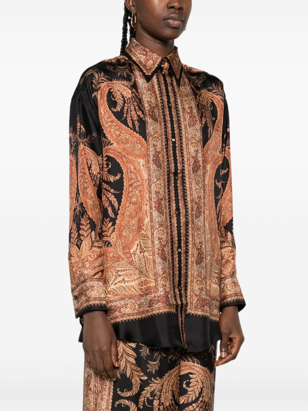 Zimmermann Shirts Black Zimmermann