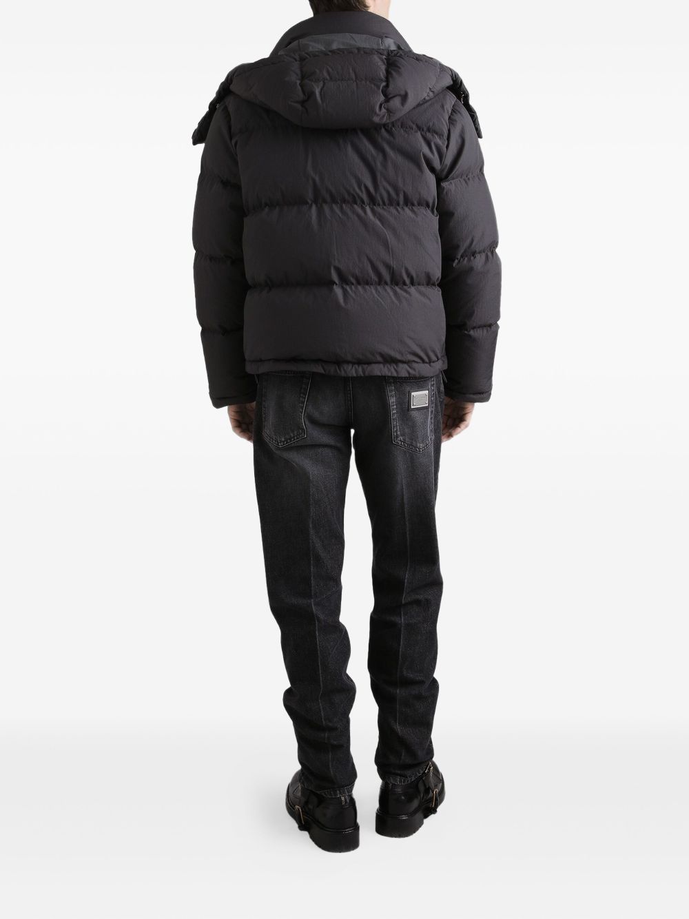 Dolce & Gabbana Hooded puffer jacket Dolce & Gabbana 