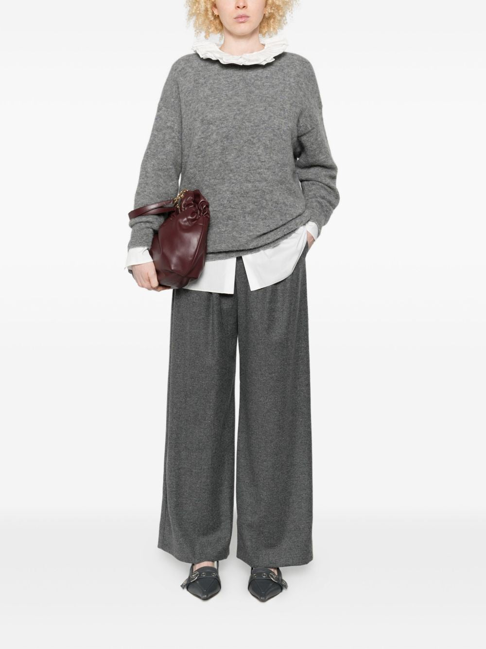 SUSANNE BOMMER Trousers Grey SUSANNE BOMMER