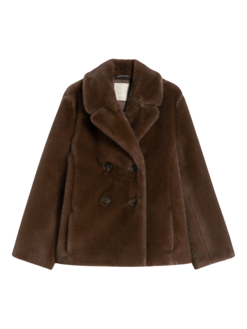 S Max Mara Coats Brown S Max Mara