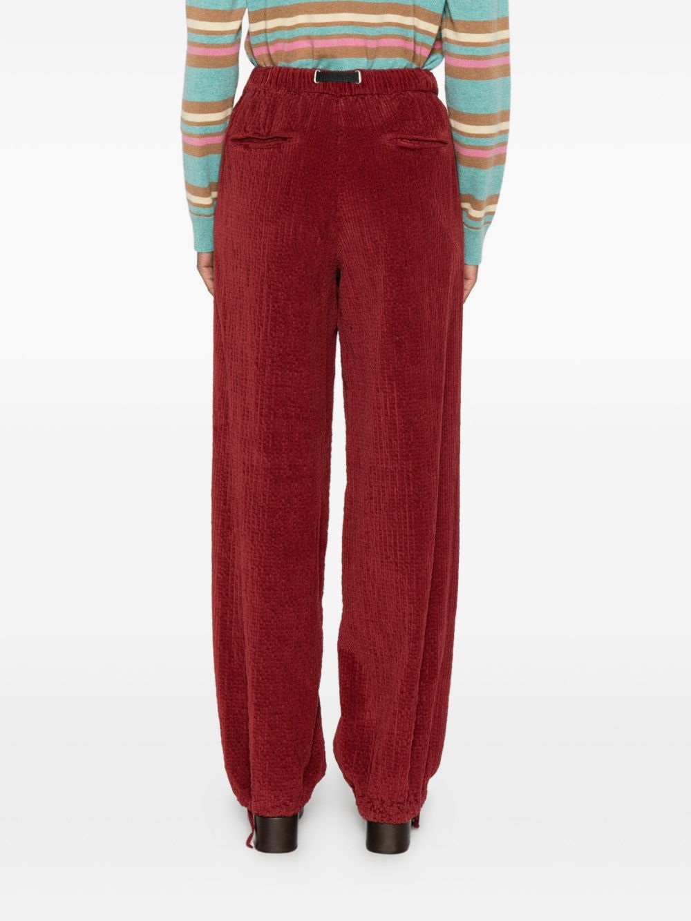 WHITE SAND Trousers Bordeaux White Sand
