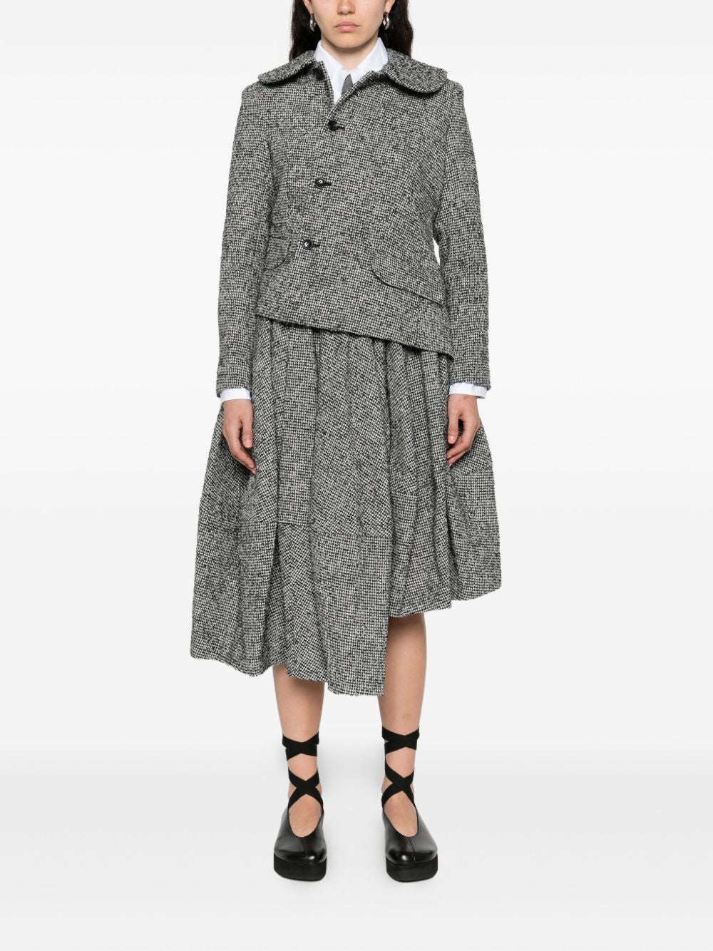 Comme Comme Skirts Black Comme Comme