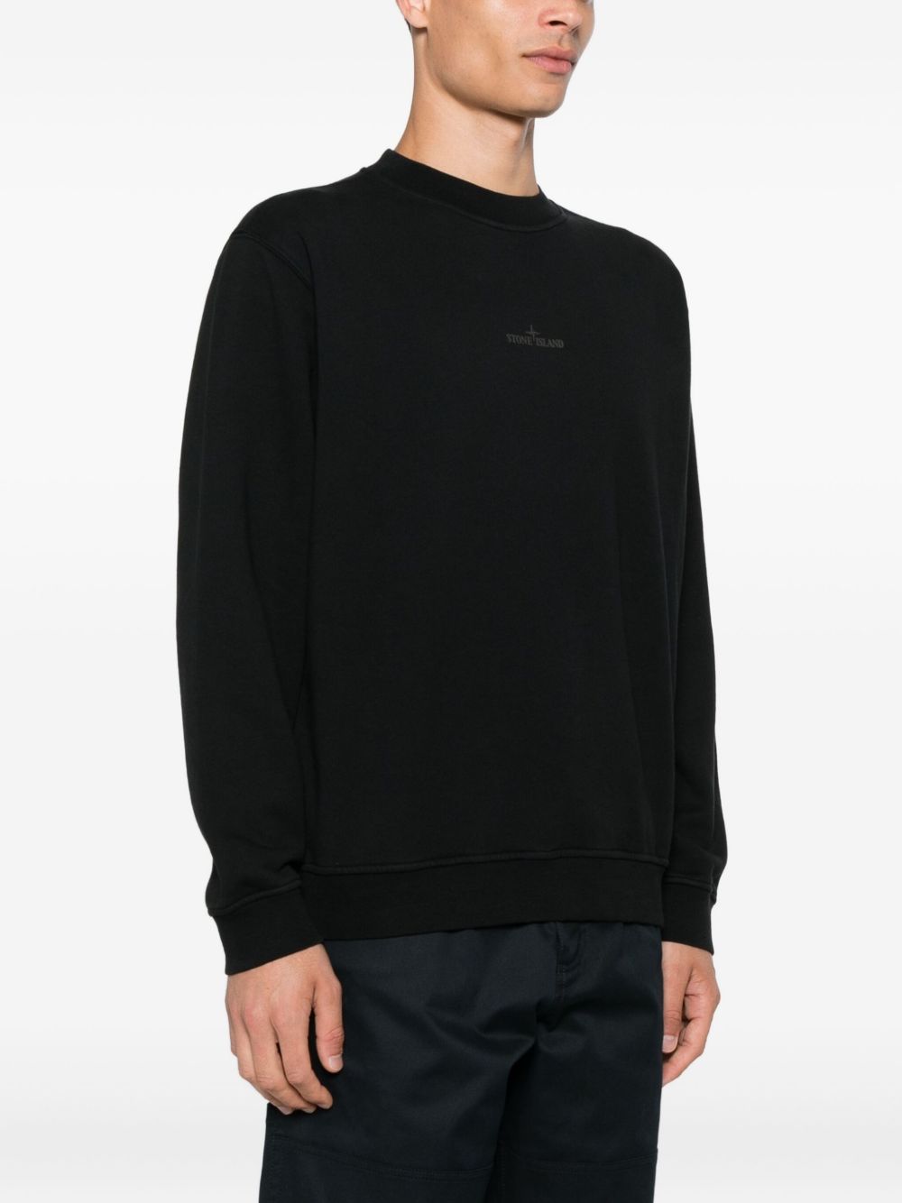 Stone Island Sweaters Black Stone Island 