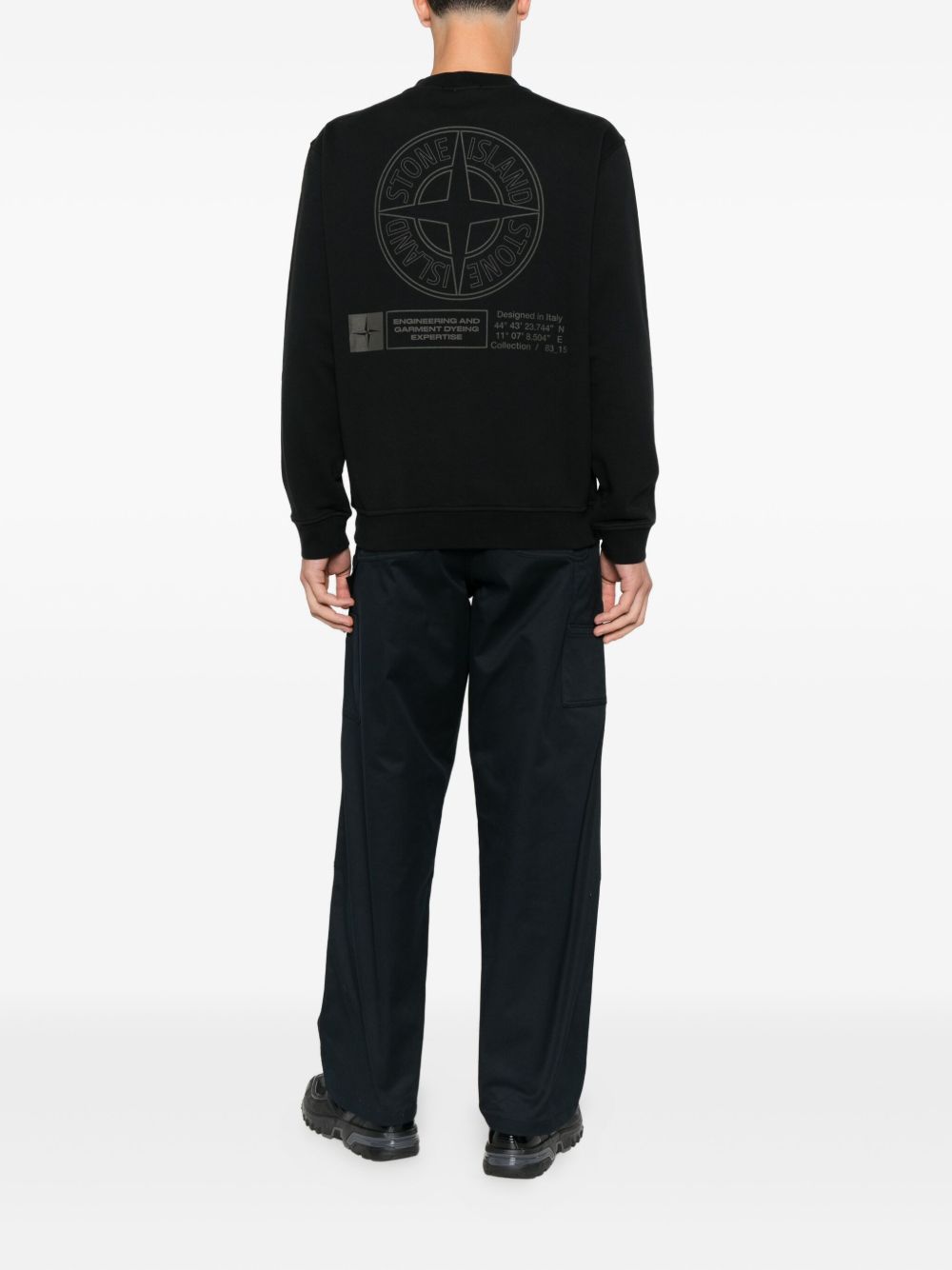 Stone Island Sweaters Black Stone Island 