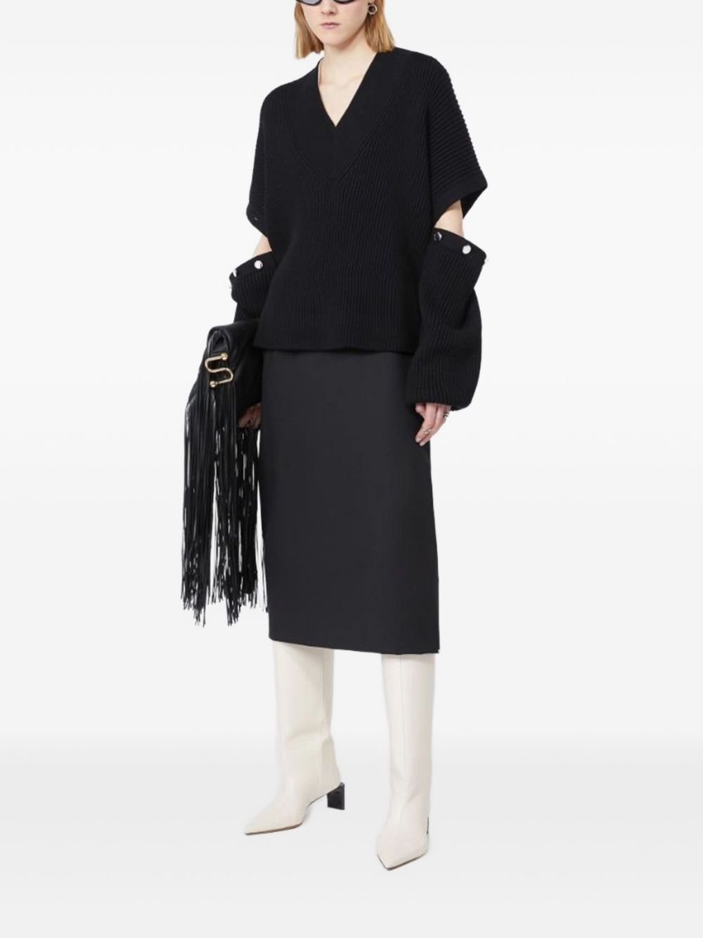 SportMax  Sweaters Black Sportmax