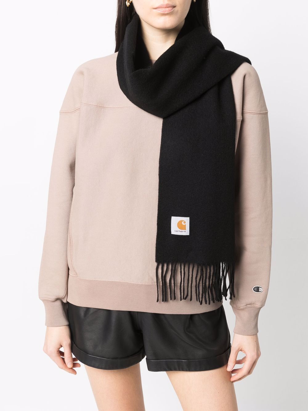 CARHARTT WIP MAIN Scarfs Black Carhartt Wip Main 