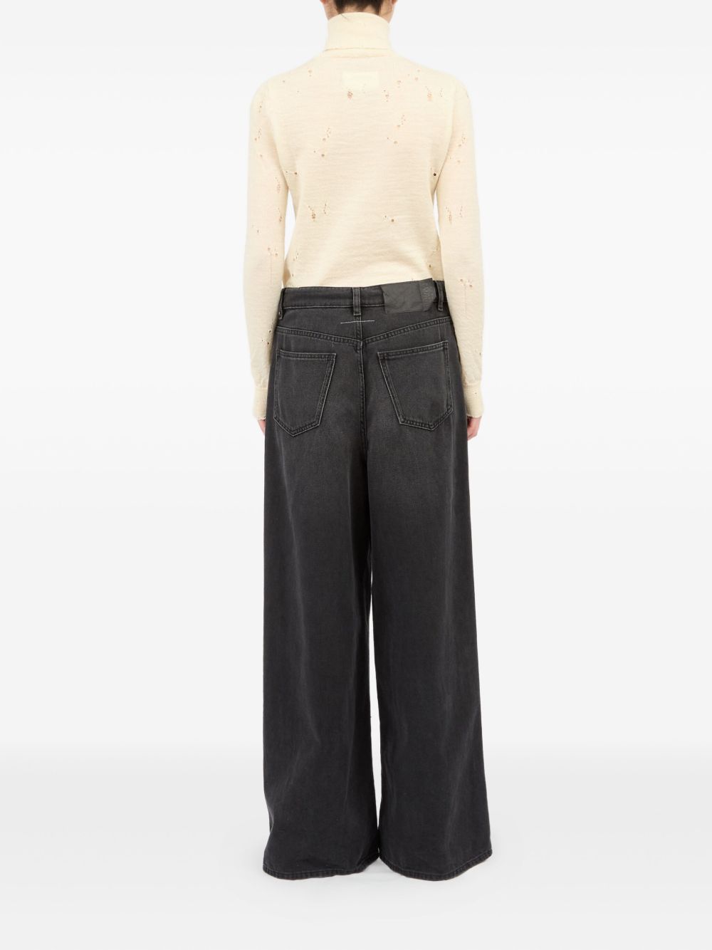 MM6 Maison Margiela Jeans Black MM6 Maison Margiela