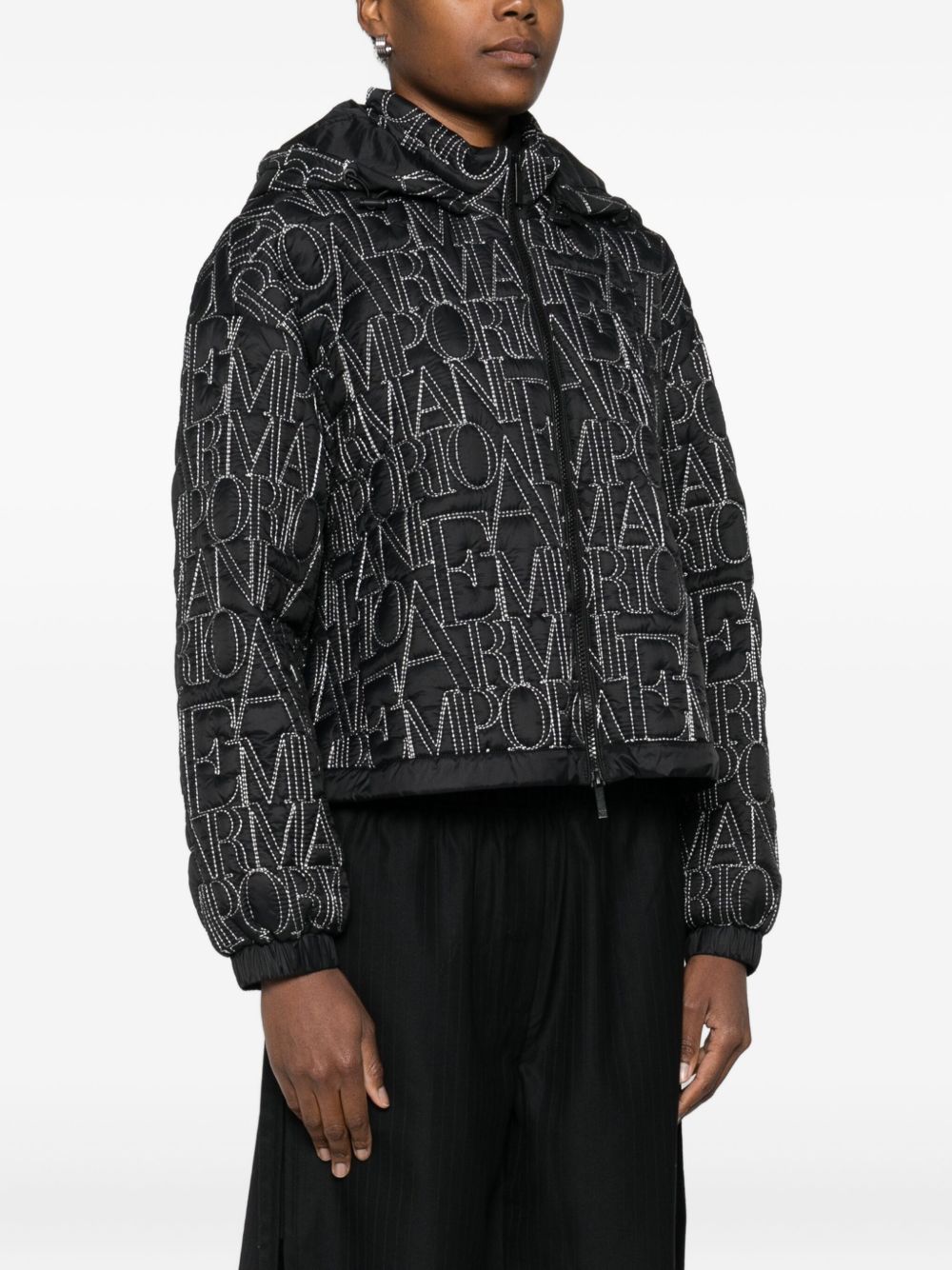 Emporio Armani Coats Black Emporio Armani 