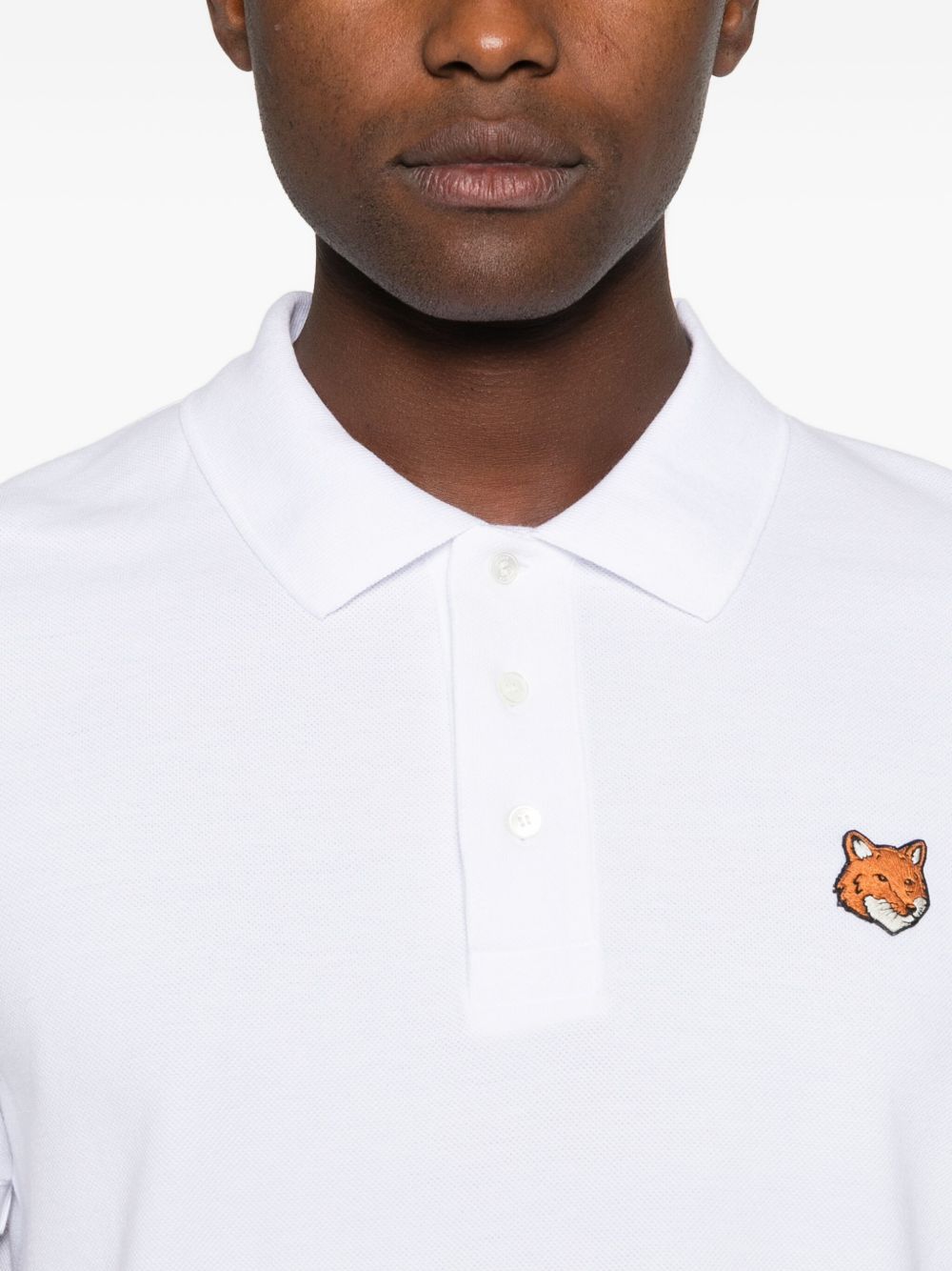 Maison Kitsuné Fox head regular polo Maison Kitsuné 