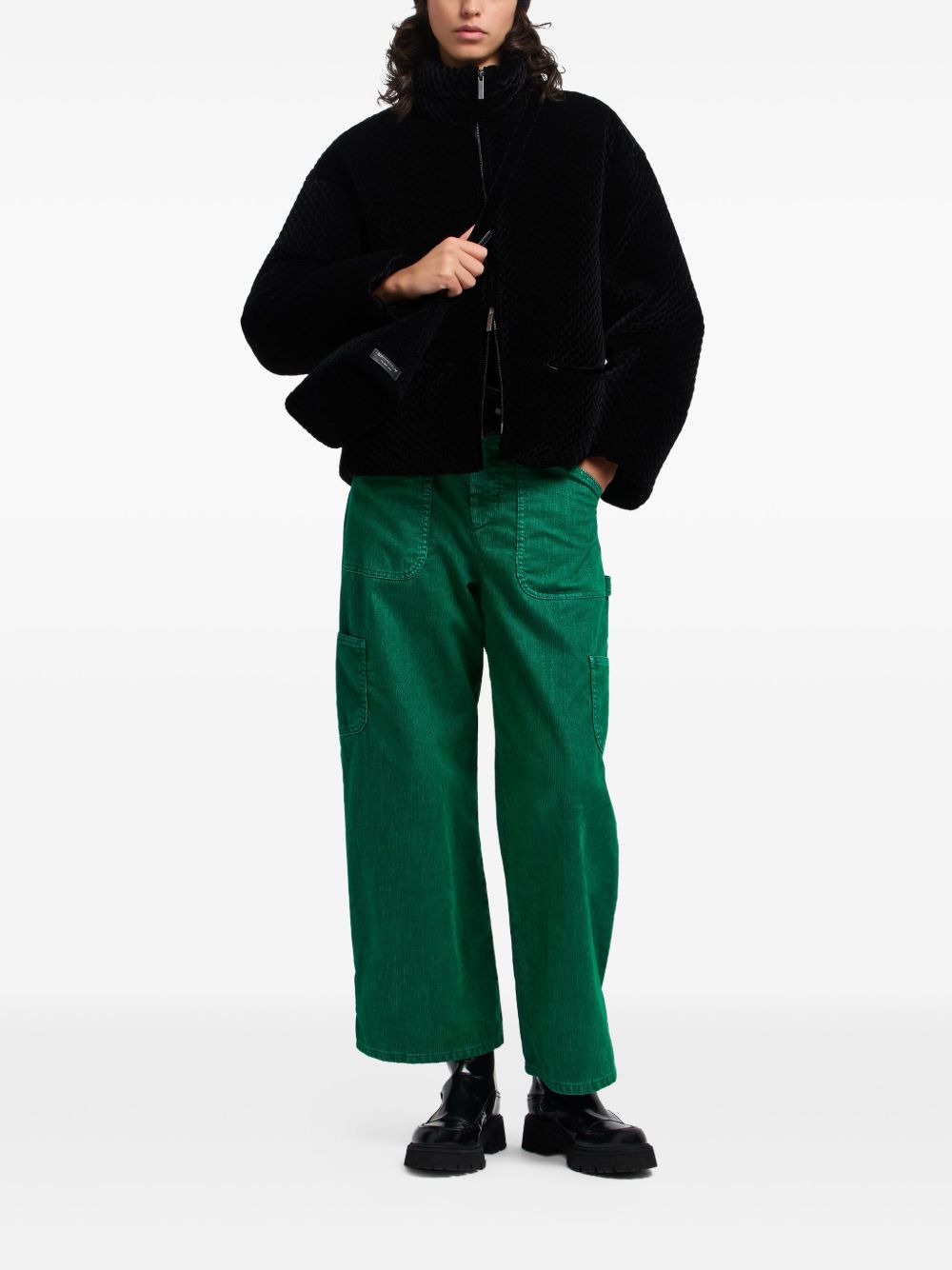 Emporio Armani Coats Black Emporio Armani 