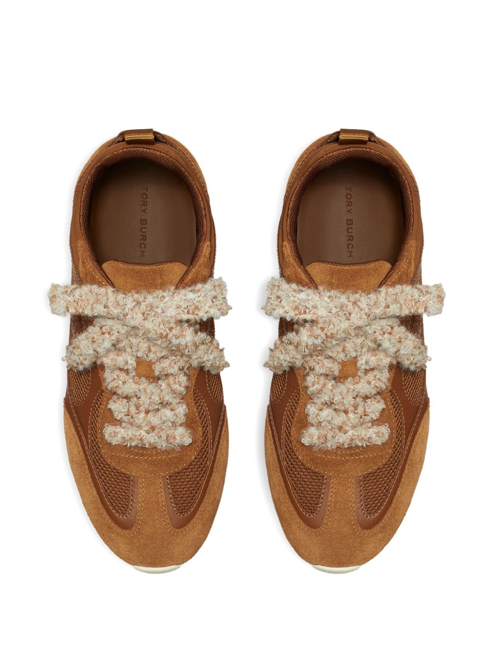 Tory Burch Sneakers Leather Brown Tory Burch