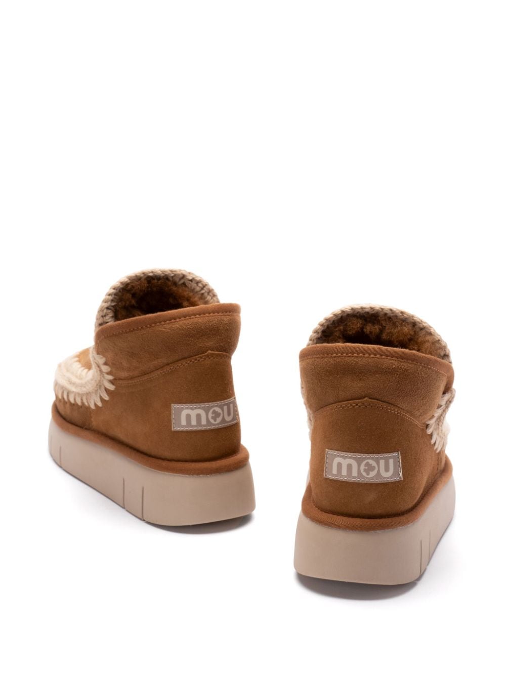 Mou Boots Leather Brown Mou 