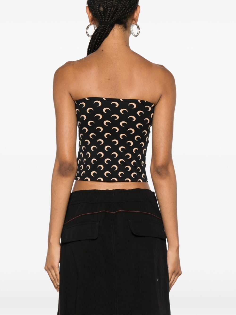 MARINE SERRE Top Black Marine Serre