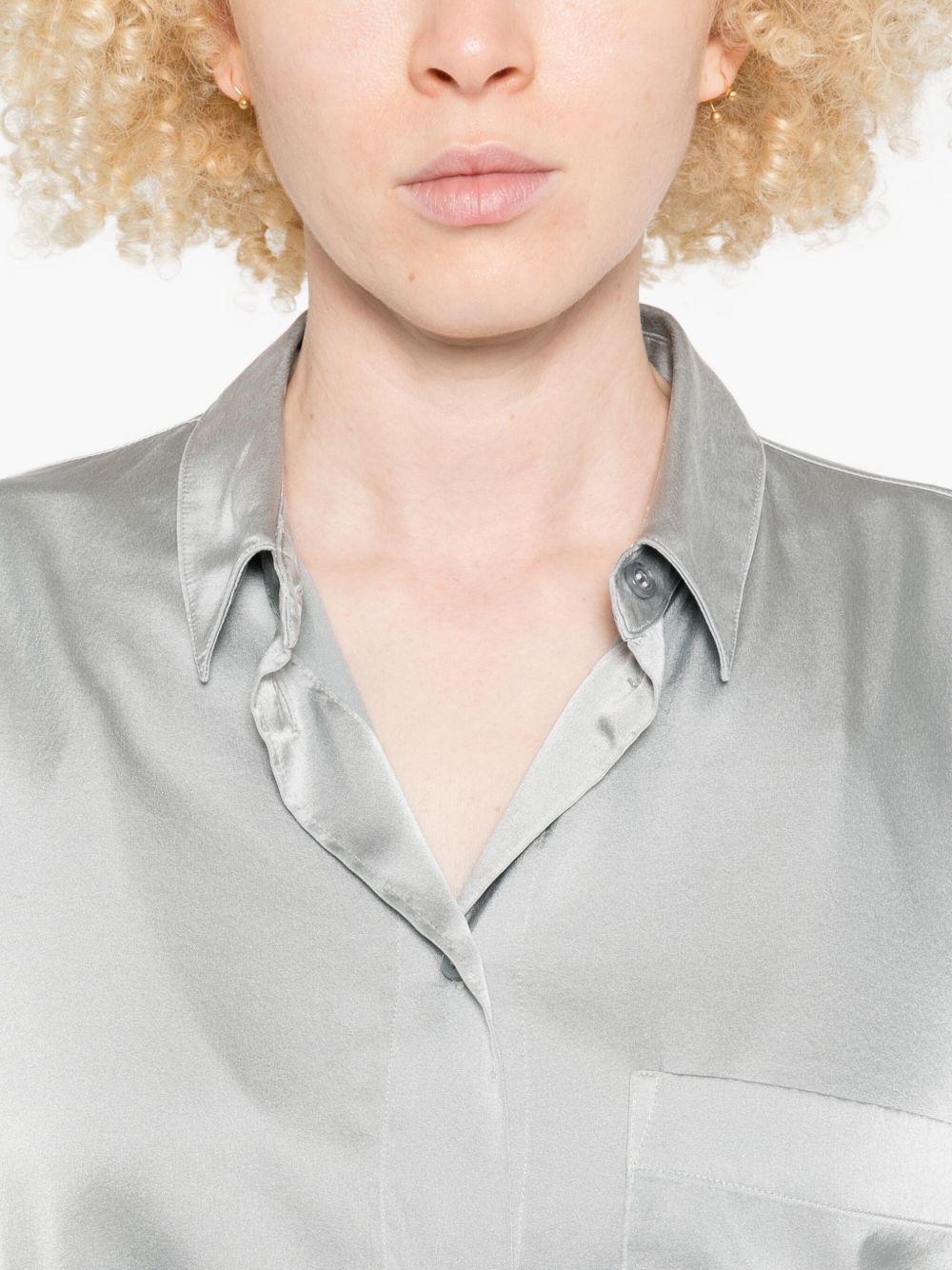 Forte Forte Shirts Grey Forte Forte 