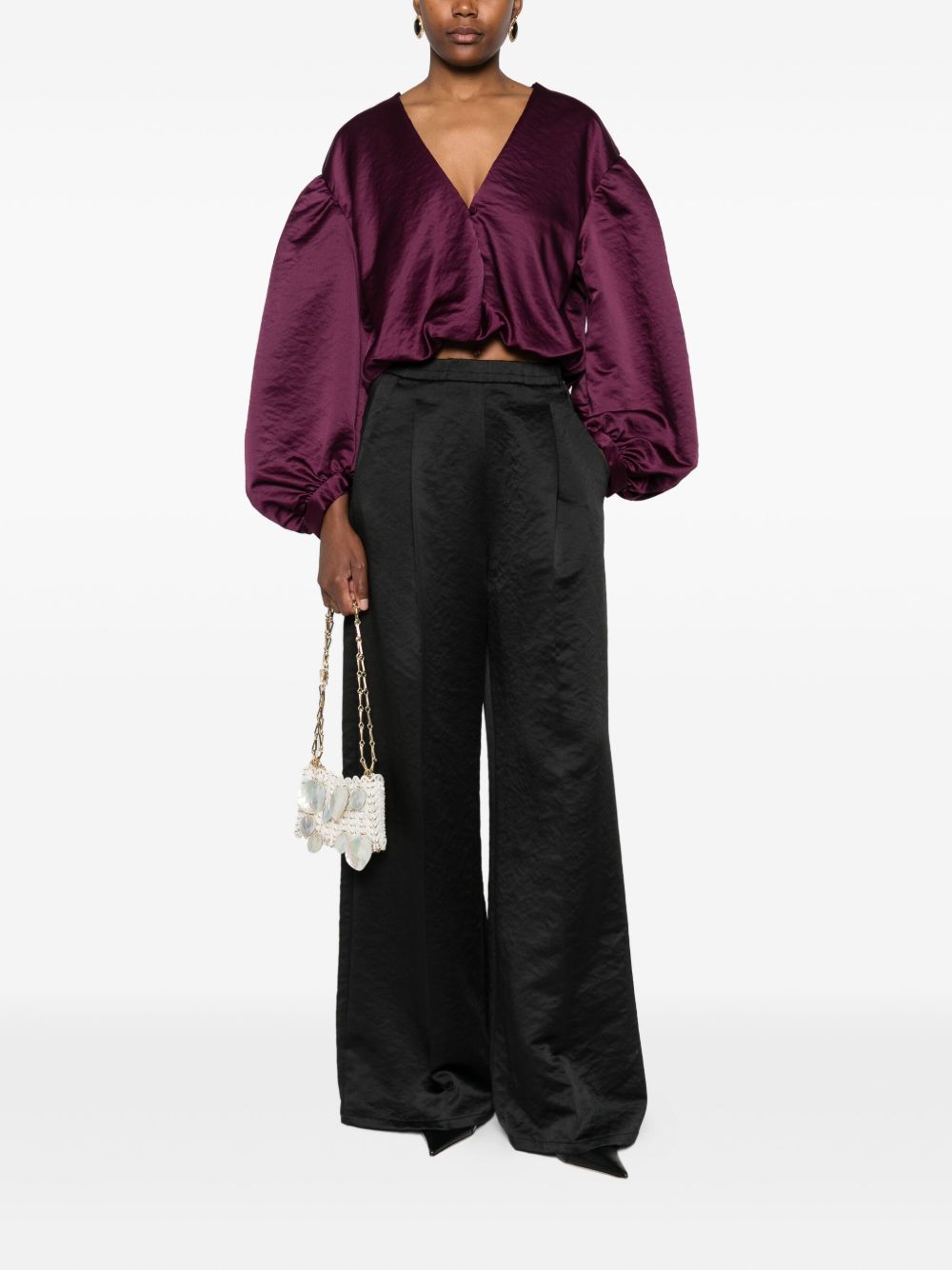 Forte Forte Trousers Black Forte Forte 