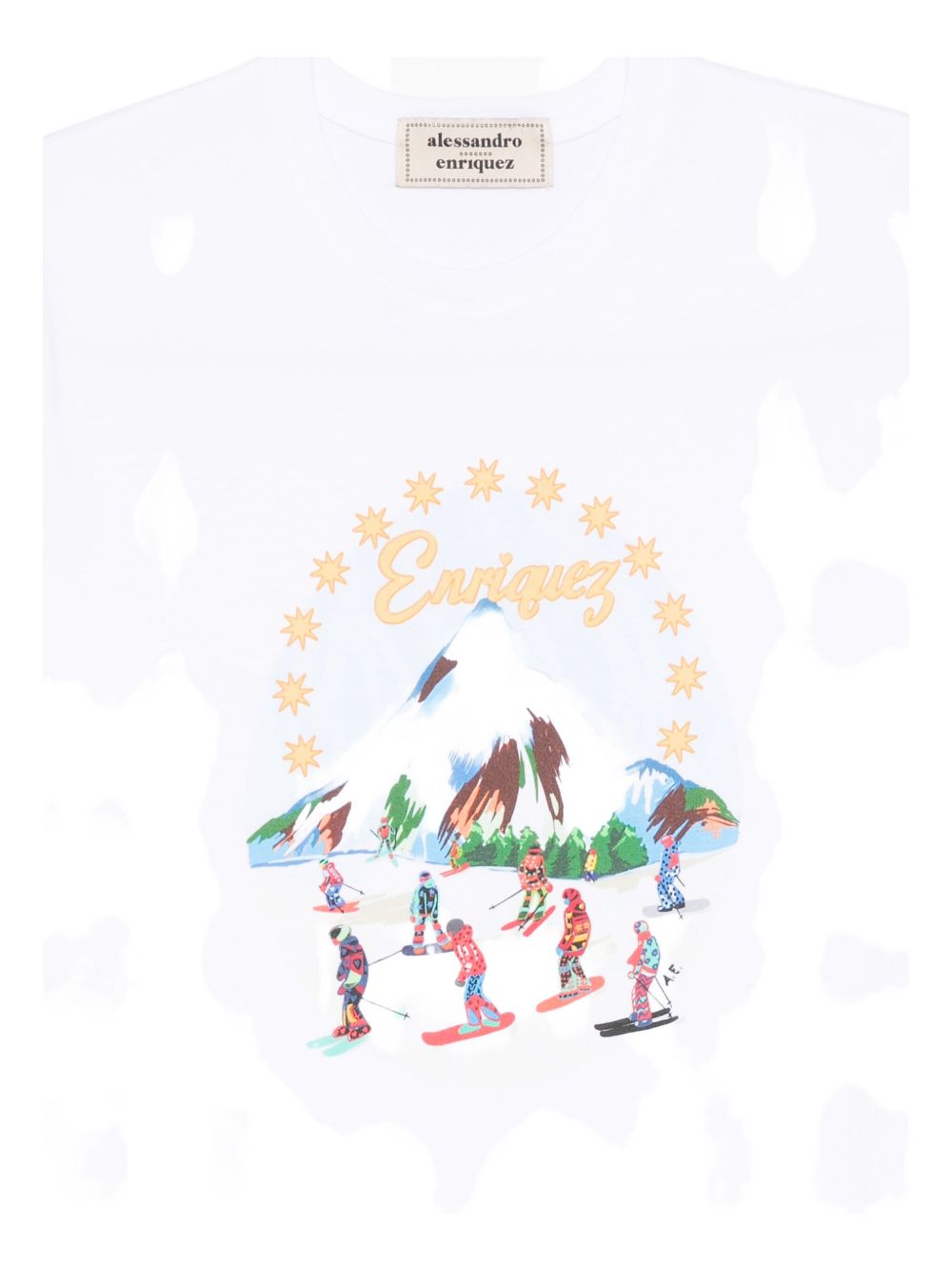 ALESSANDRO ENRIQUEZ T-shirts and Polos White Alessandro Enriquez