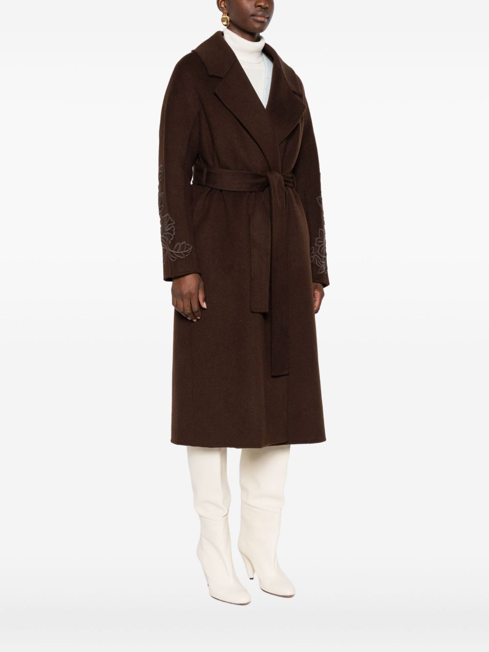 ERMANNO FIRENZE Coats Brown Ermanno Firenze 