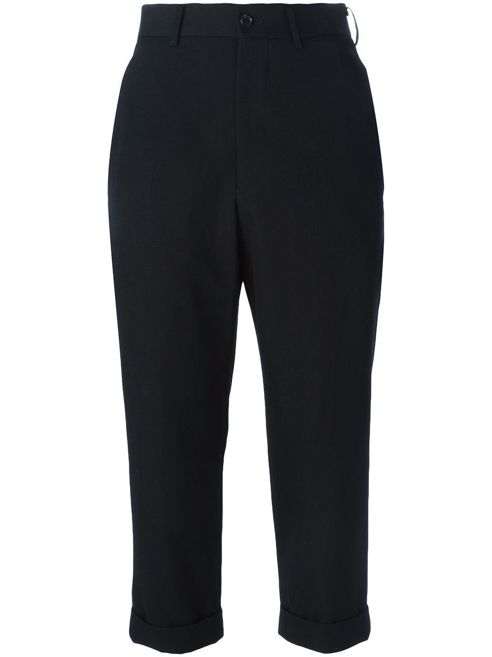 Comme Comme Trousers Black Comme Comme