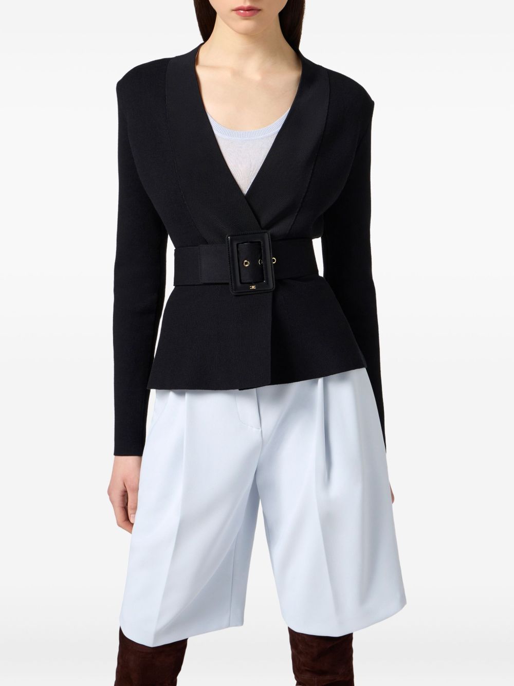 Elisabetta Franchi Sweaters Black Elisabetta Franchi