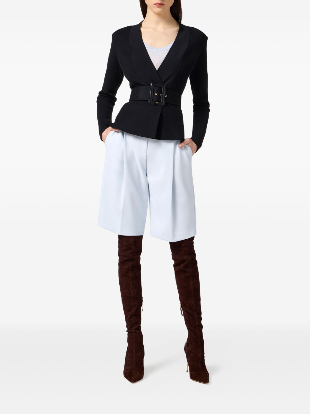 Elisabetta Franchi Sweaters Black Elisabetta Franchi