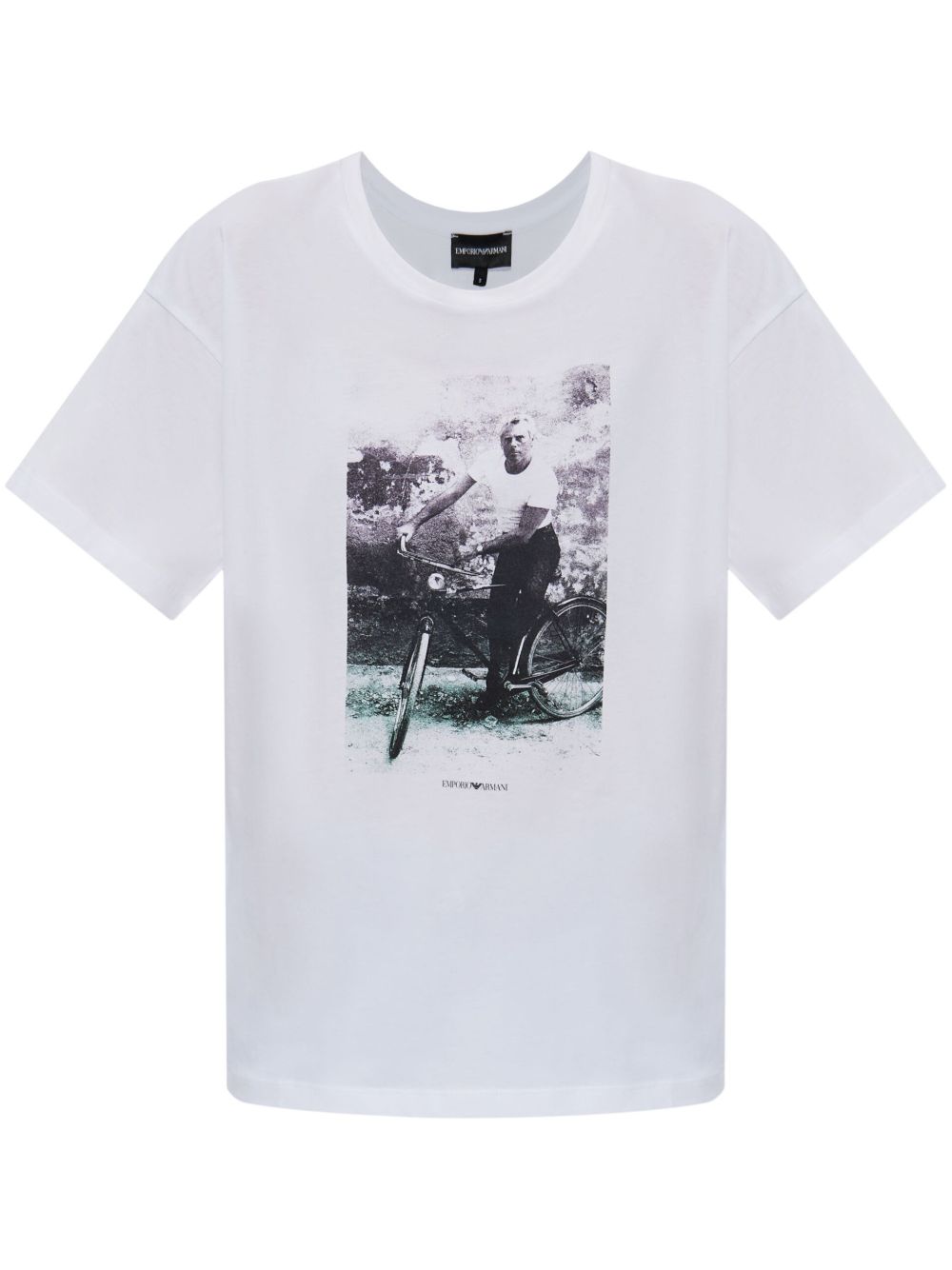 Emporio Armani T-shirts and Polos White Emporio Armani 