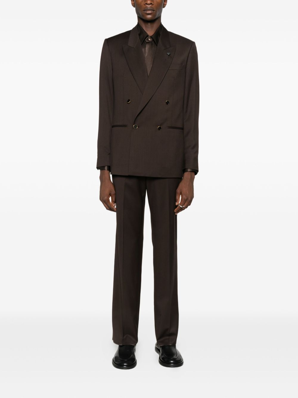 Emporio Armani Shirts Brown Emporio Armani 