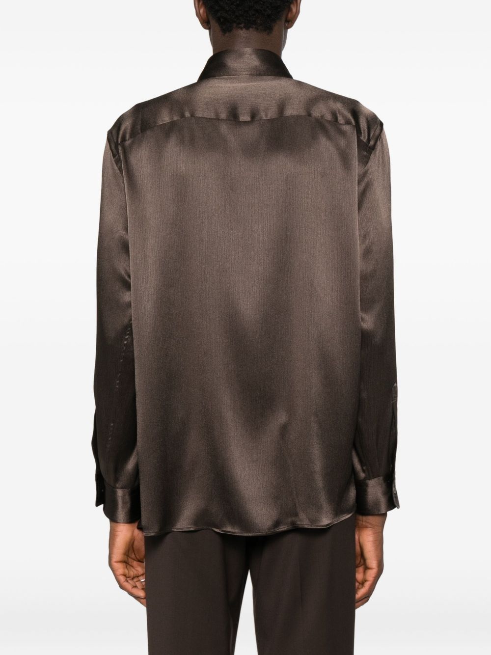 Emporio Armani Shirts Brown Emporio Armani 