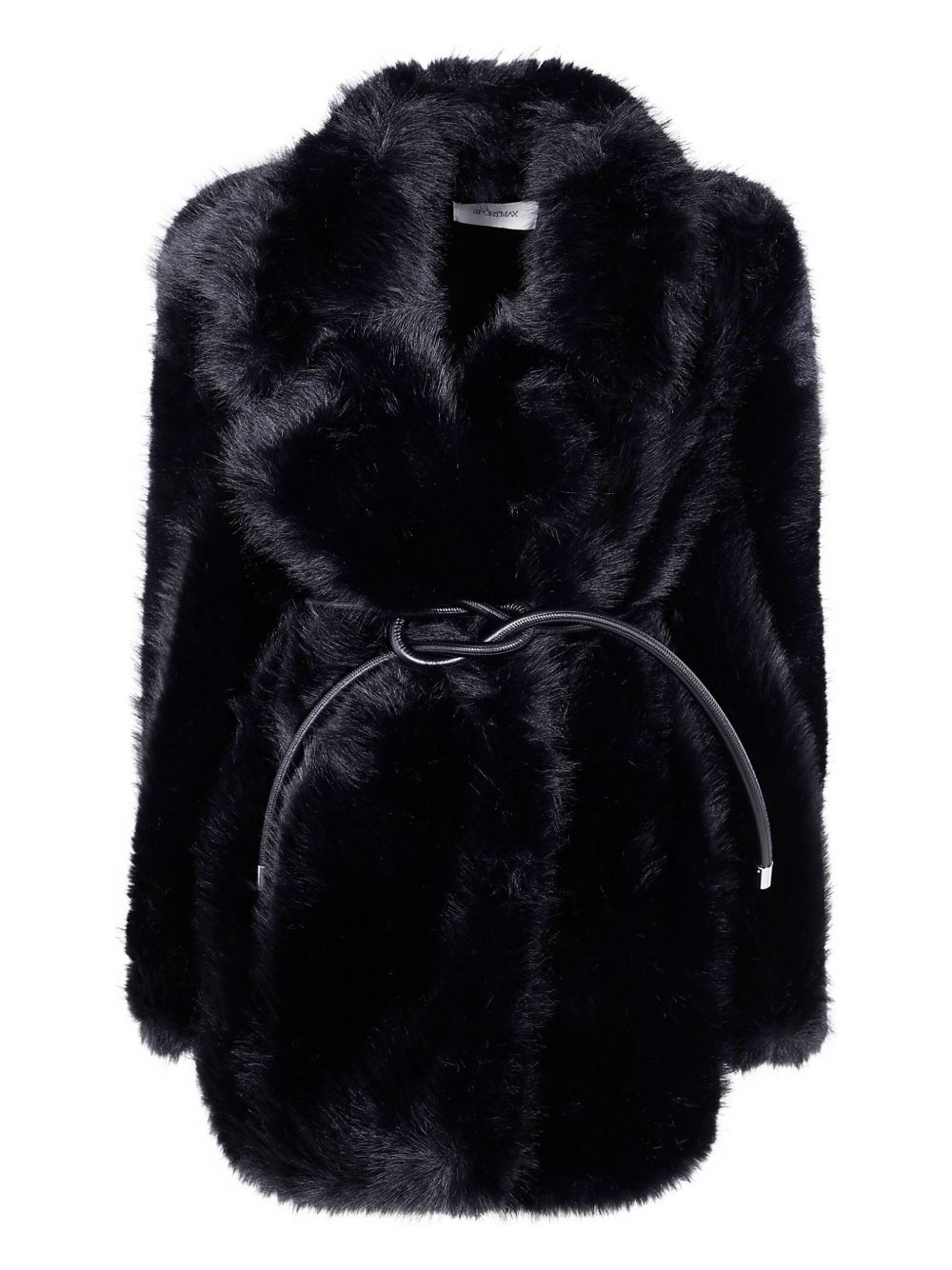 SportMax  Coats Black Sportmax 
