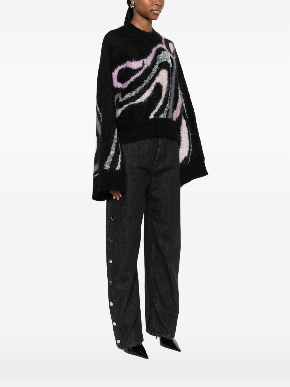 Pucci Sweaters Black Pucci
