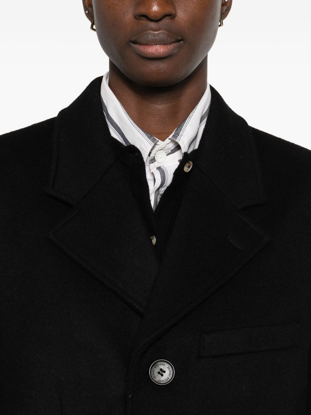 DUNST Coats Black Dunst 