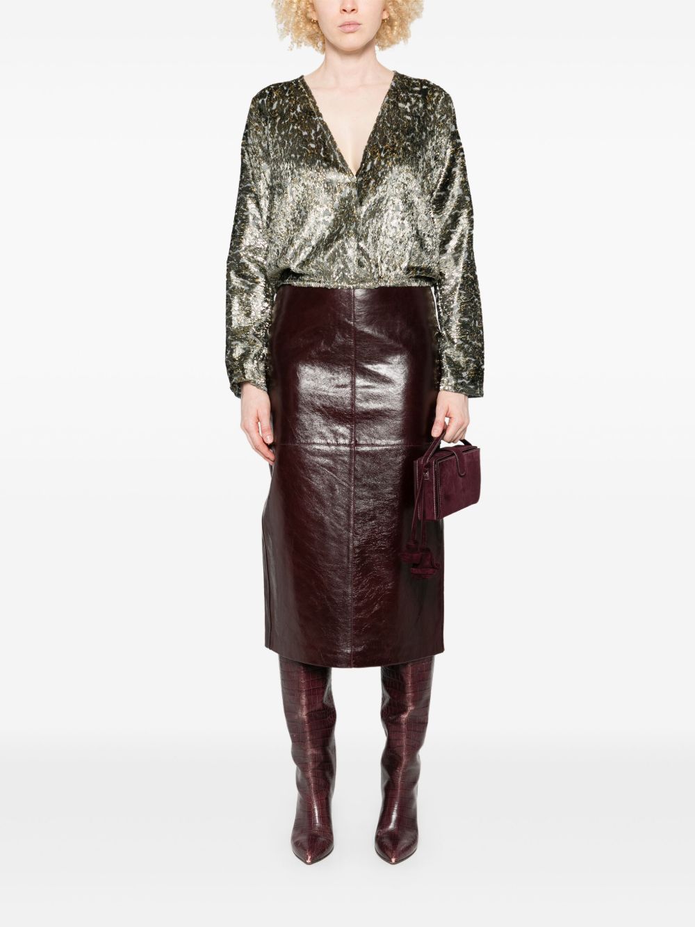 Forte Forte Shirts Grey Forte Forte 