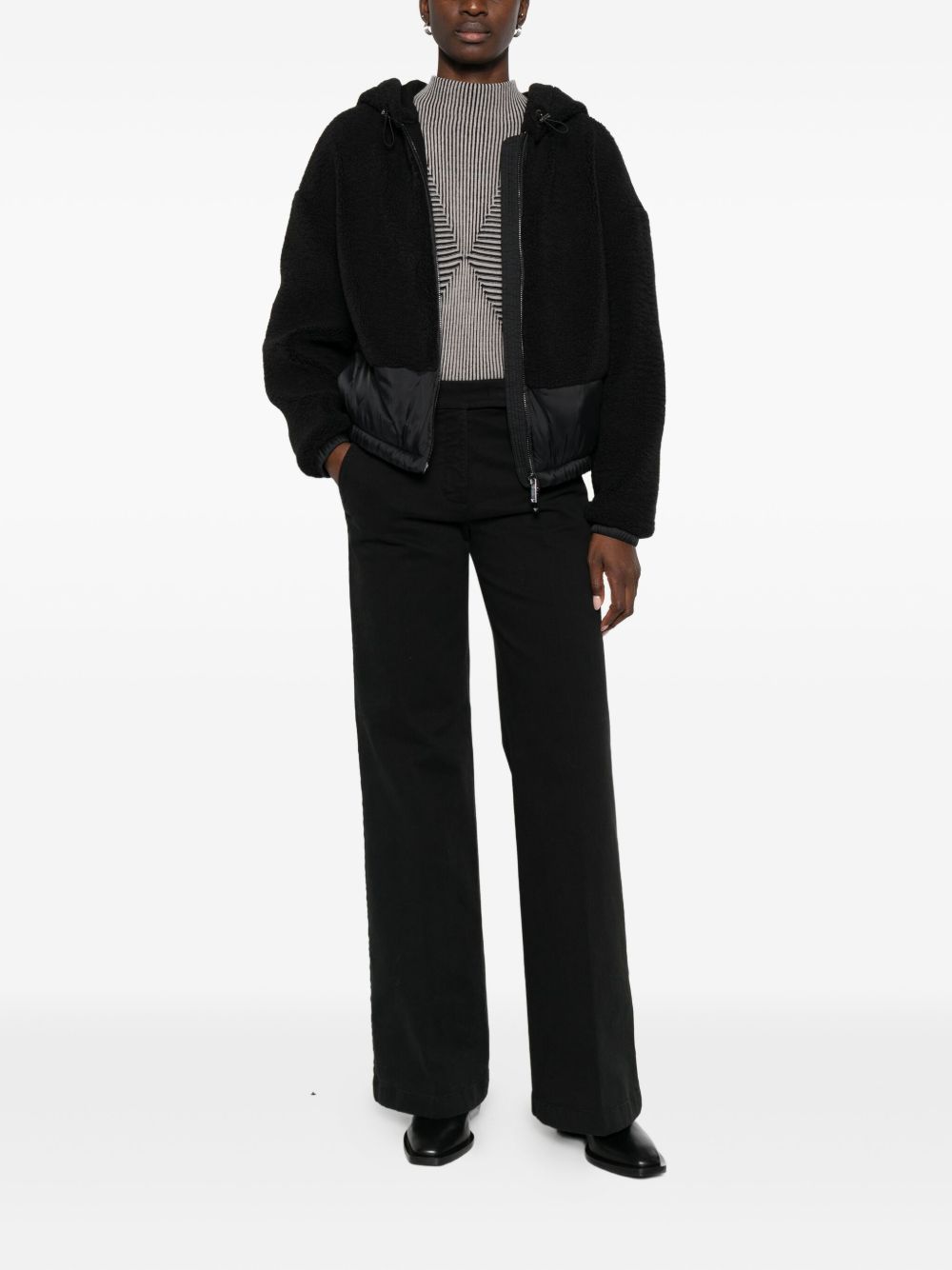 Emporio Armani Coats Black Emporio Armani 