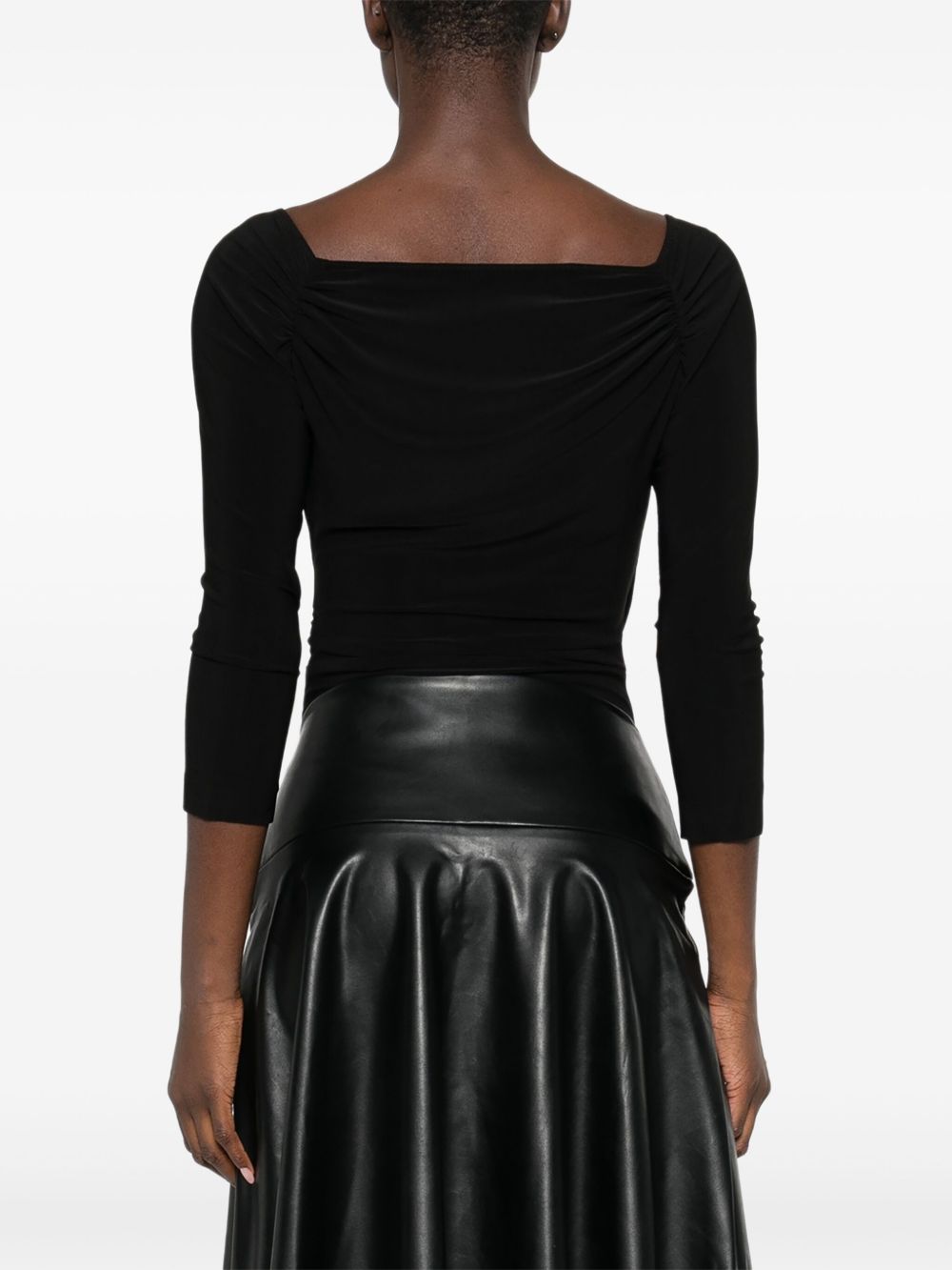 Norma Kamali Top Black Norma Kamali 