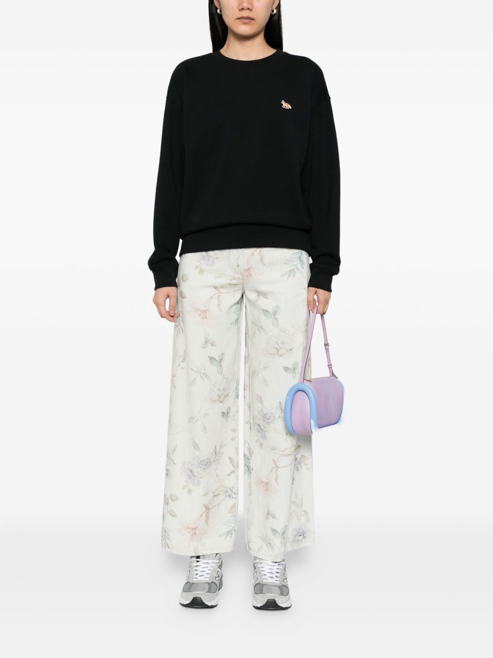 Maison Kitsuné Baby Fox patch cardigan Maison Kitsuné 