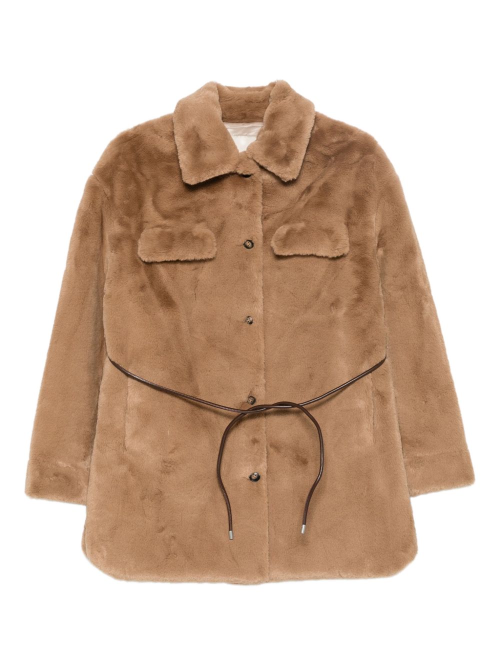 MOLLIOLLI Coats Brown Molliolli 