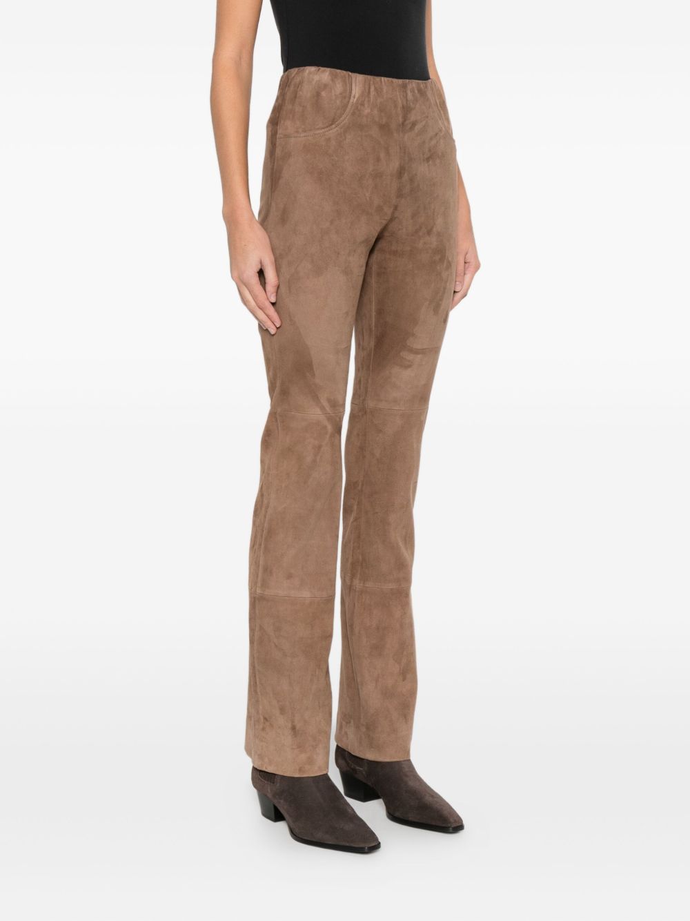 Via Masini 80 Trousers Brown Via Masini 80 