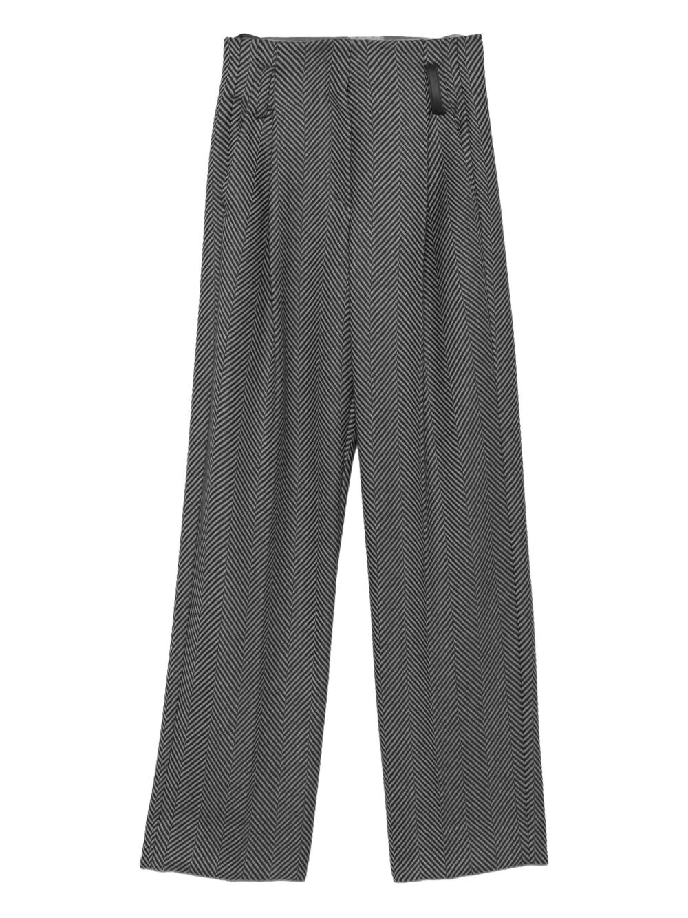 Forte Forte Trousers Grey Forte Forte 