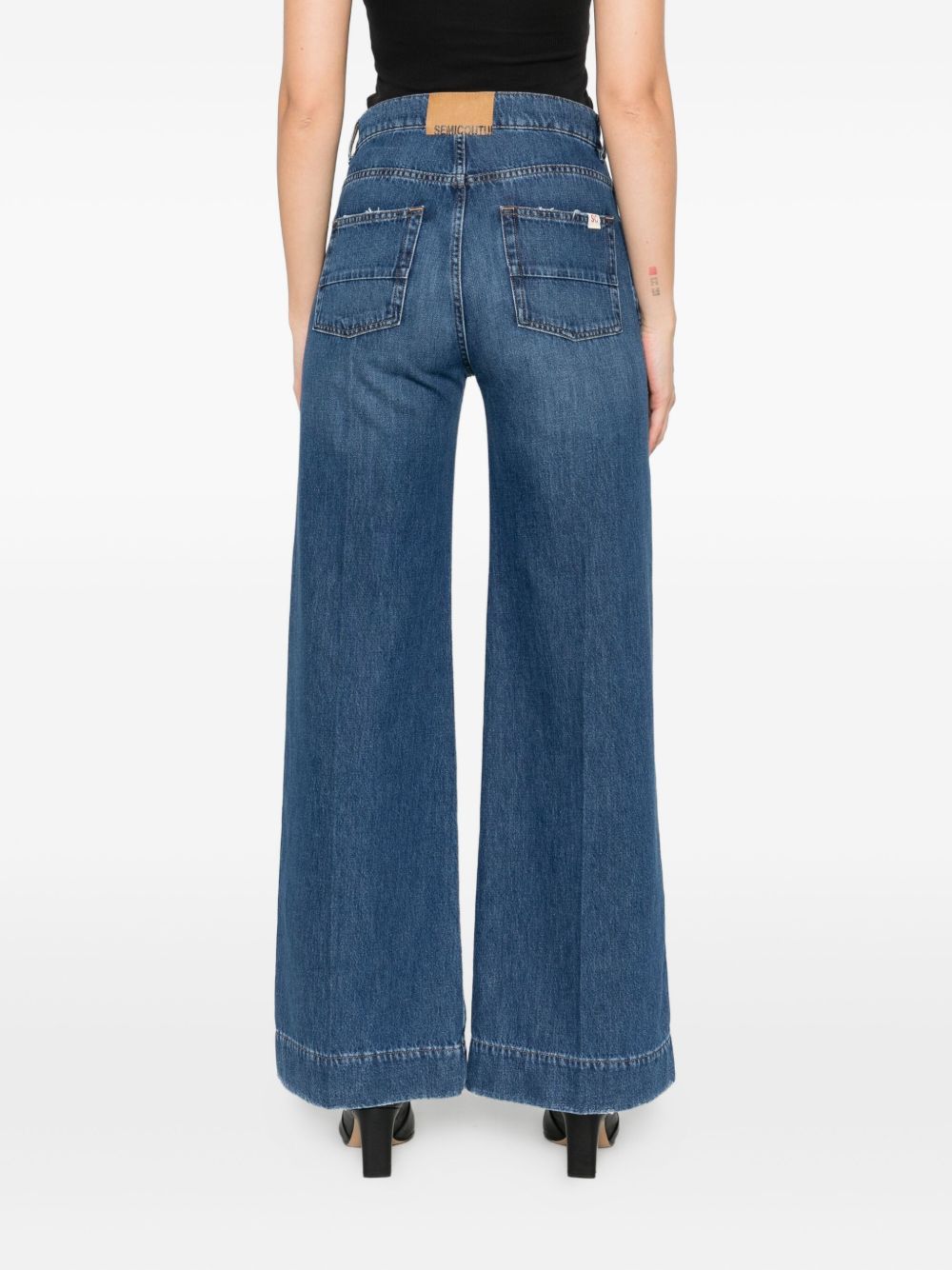 Semicouture Jeans Blue Semicouture 