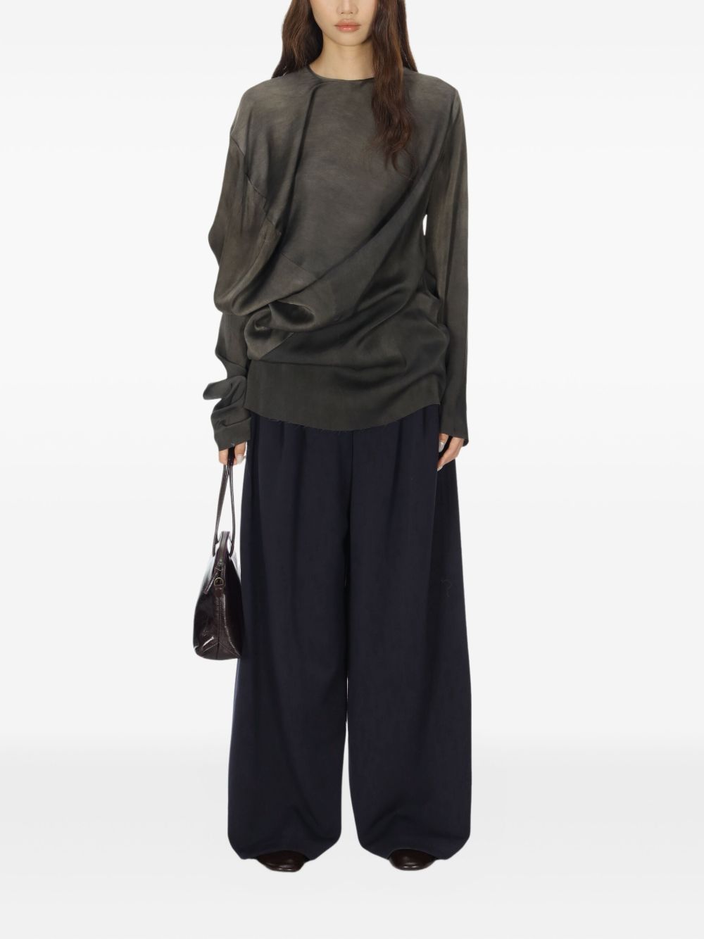 Uma Wang Top Grey Uma Wang 